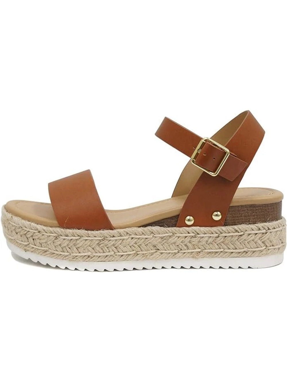 Soda clip espadrille open toe sandals size 10 - Picture 2 of 10